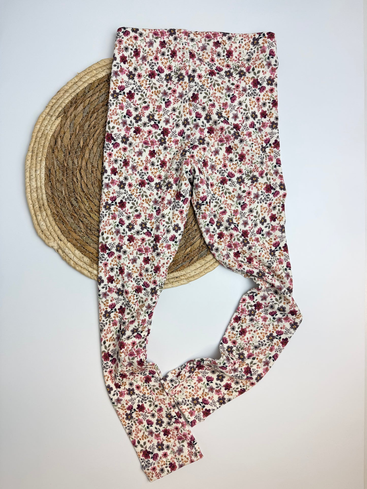 Leggings Blume Altbeere LAST PIECE