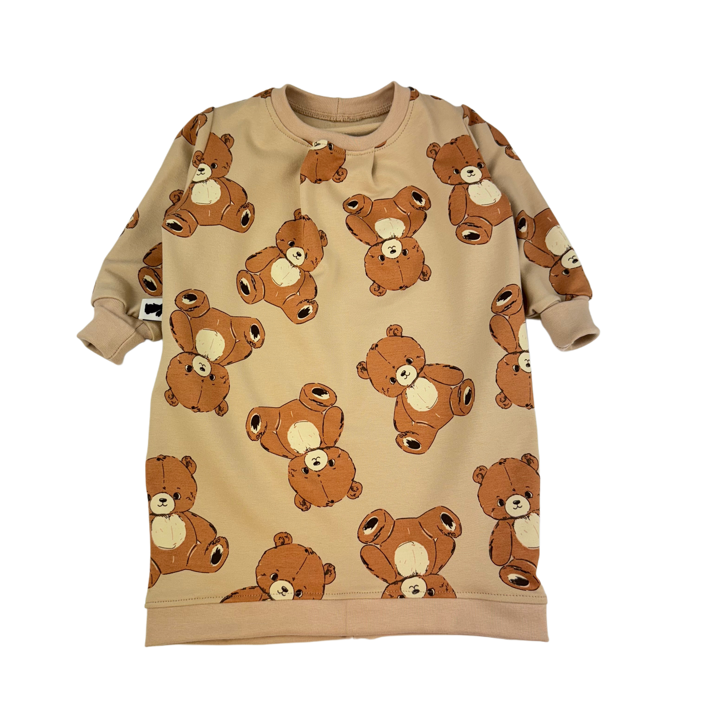 Hipsterkleid "French Terry Teddybär"