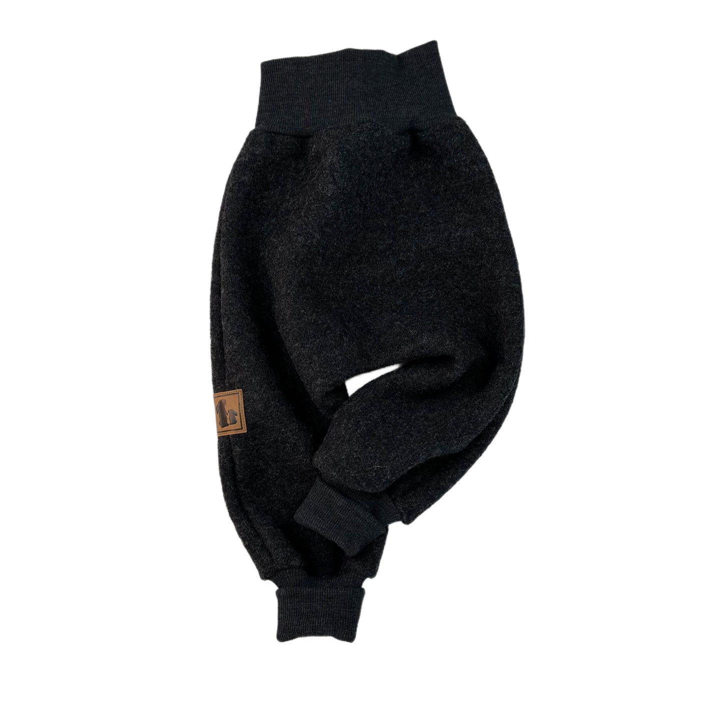 boiled wool trousers