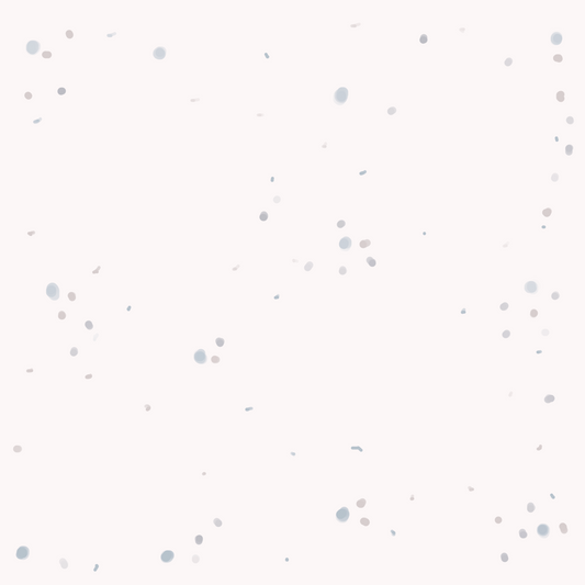 Waffelstrickjersey "Konfetti Blau" (EP)