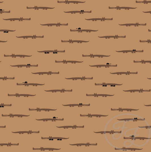 Baumwolljersey "Kroko"