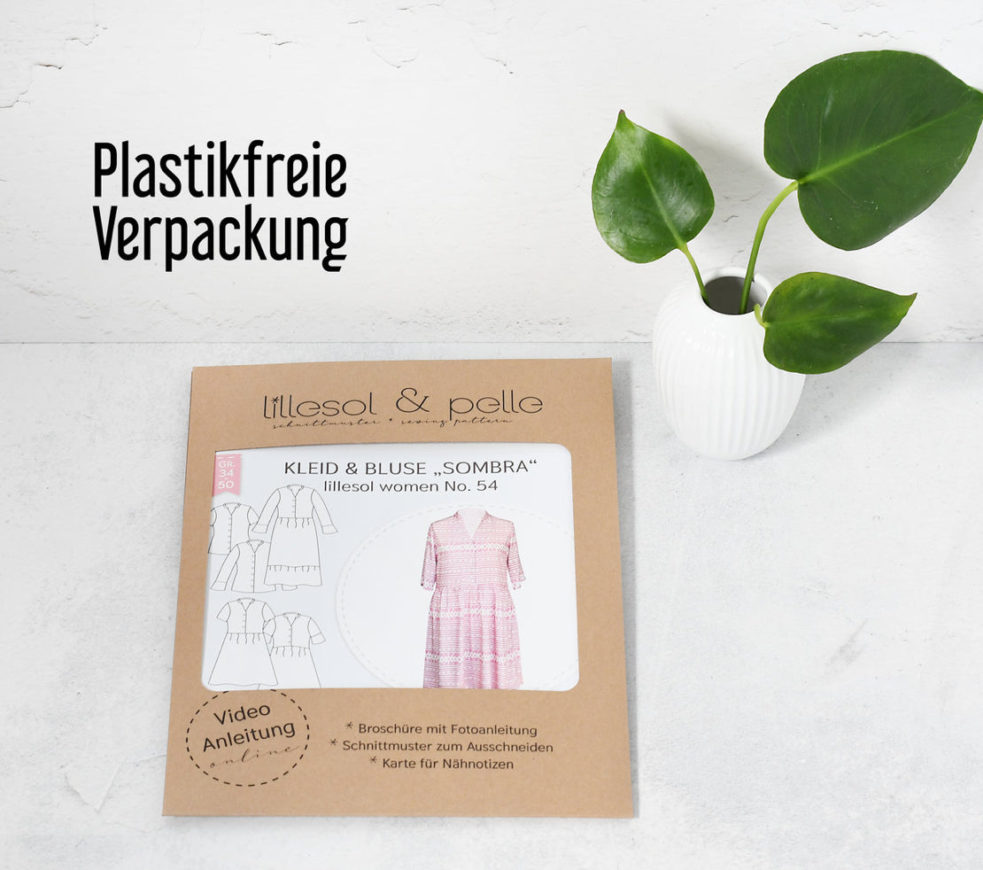 Lillesol & Pelle shirt blouse Linnea (paper pattern)