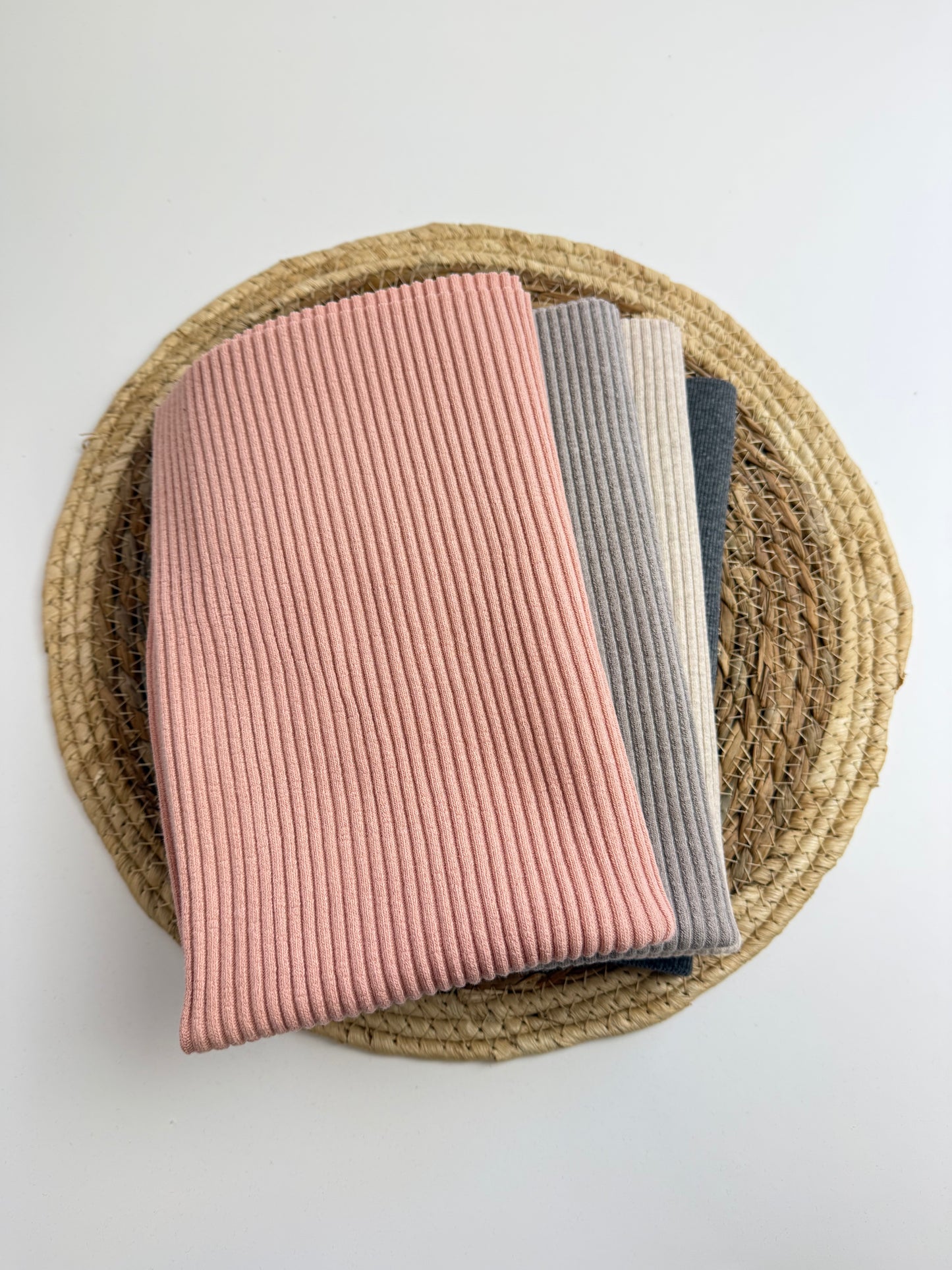 Bündchen-Paket | Rib Jumbo Nude