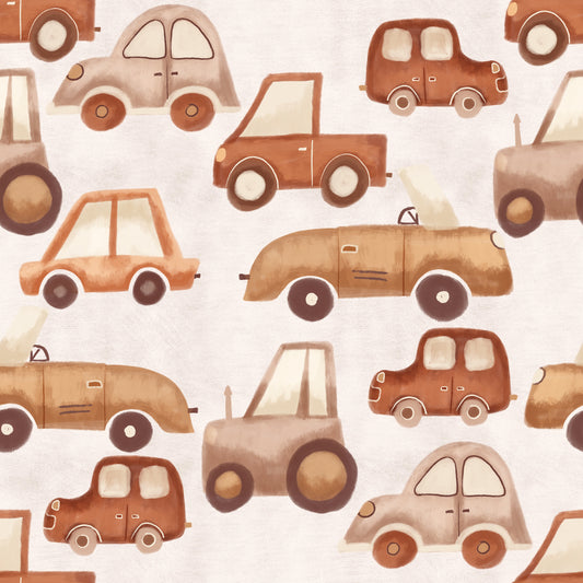 French Terry „Cars“ (Bio)