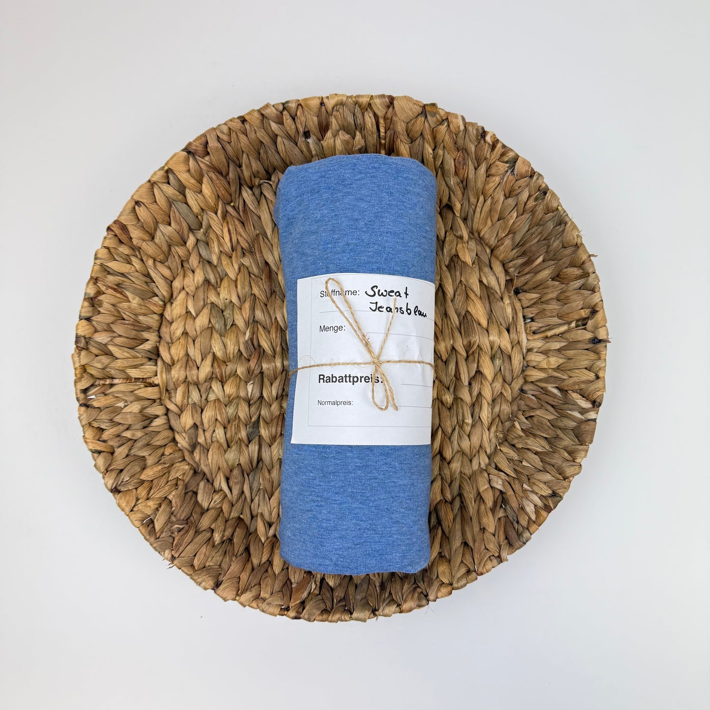 0,7m Sweat Jeansblau | Rest