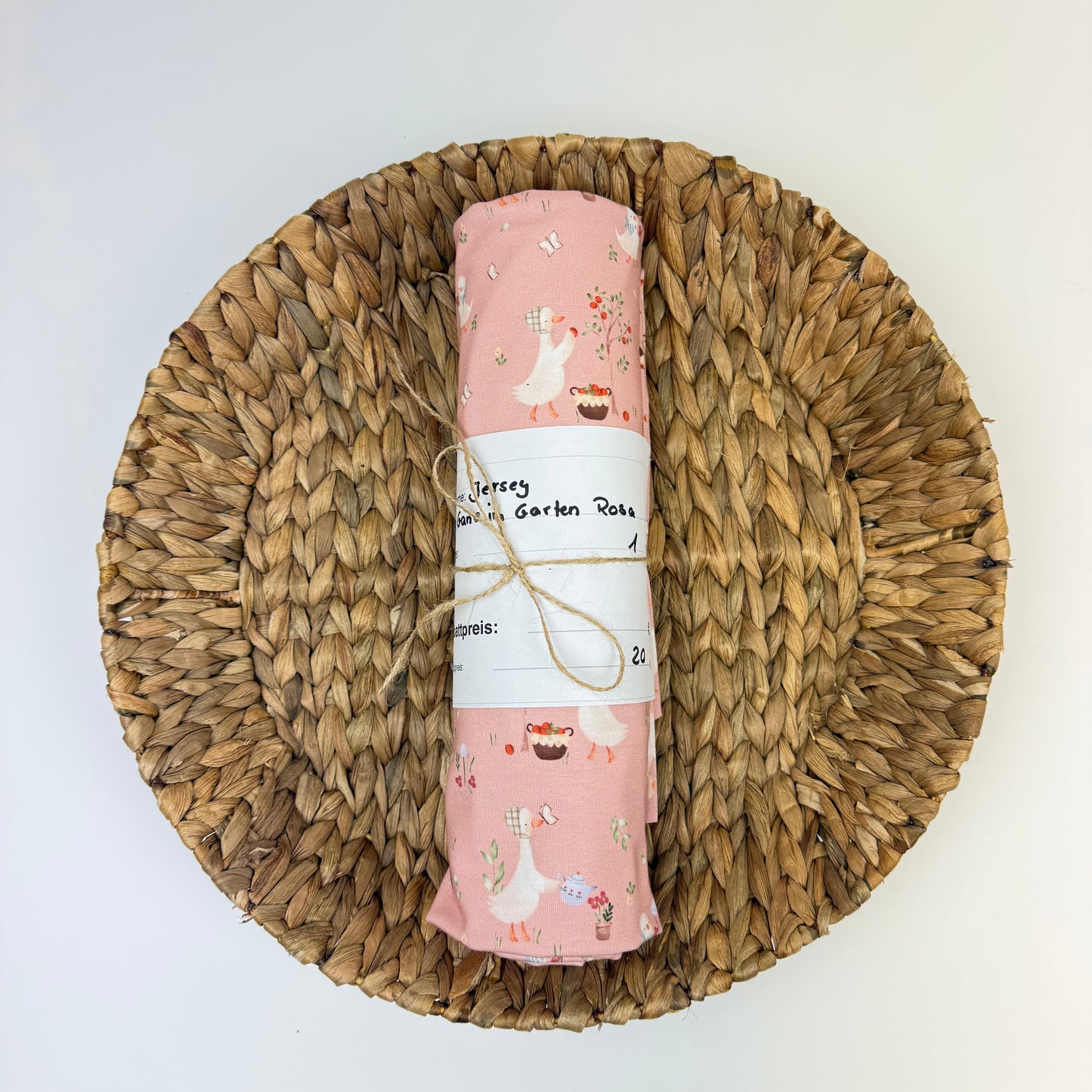1m Jersey Gans im Garten Rosa | Rest