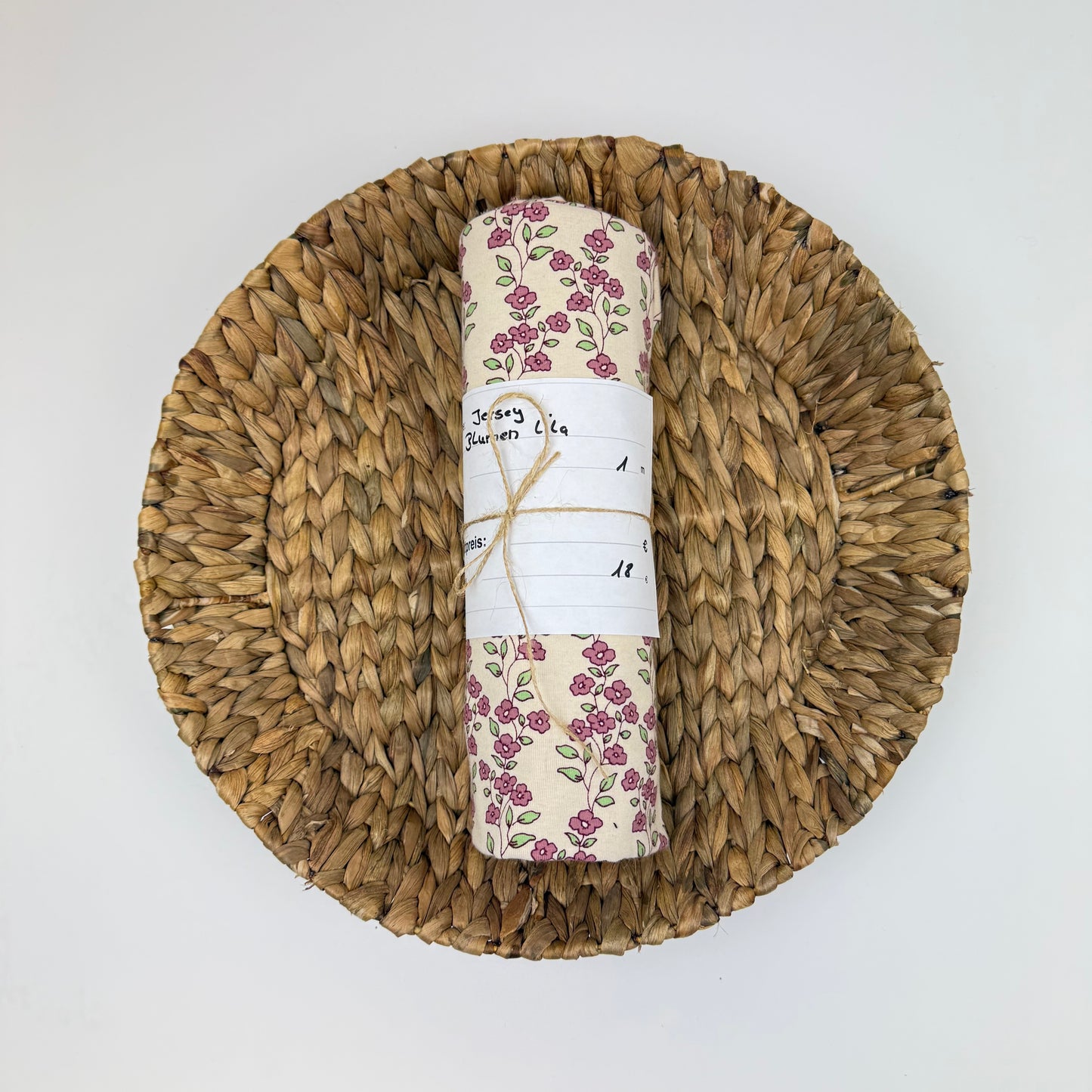 1m Jersey Blumen Lila | Rest