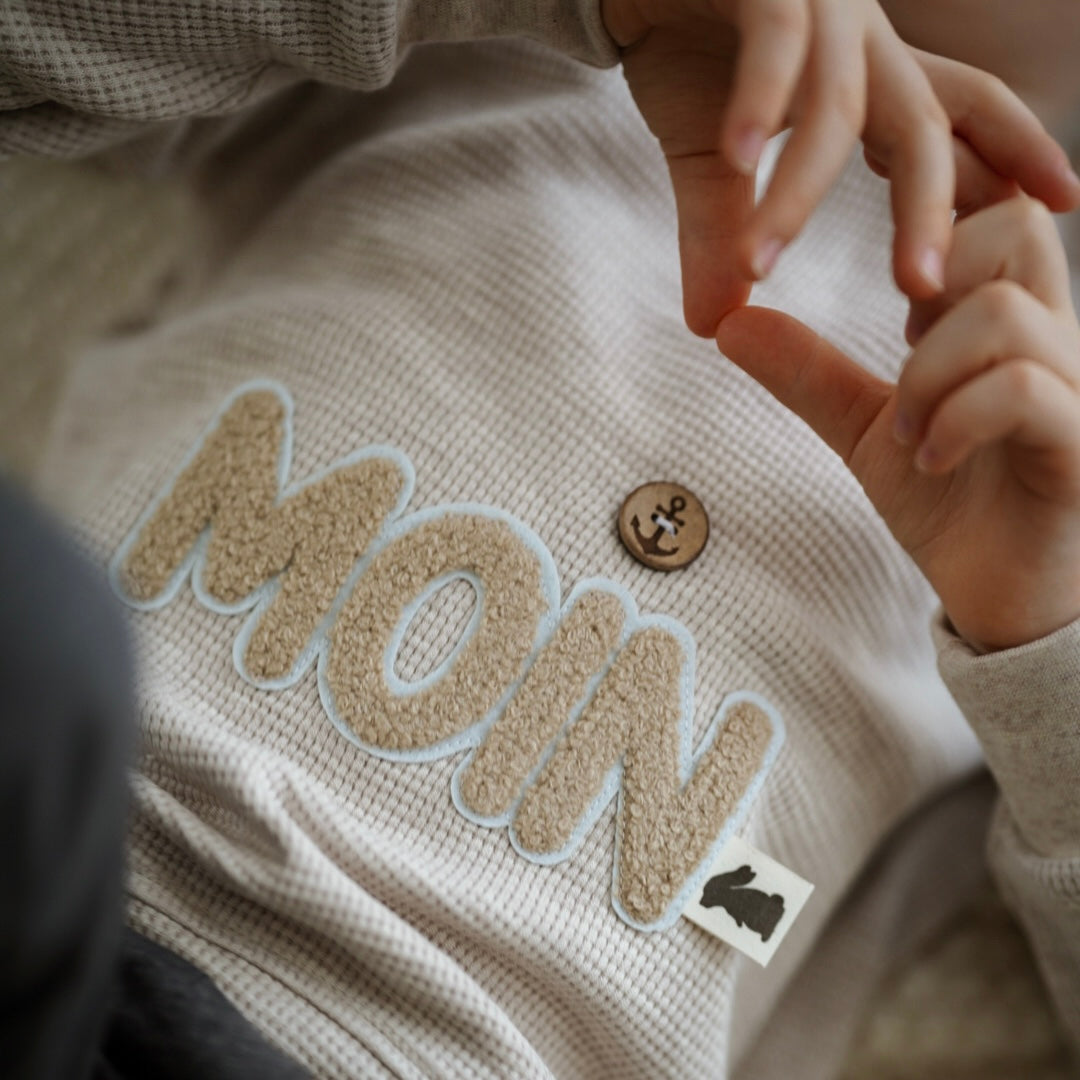 Chenille Patch "Elch" (Groß)