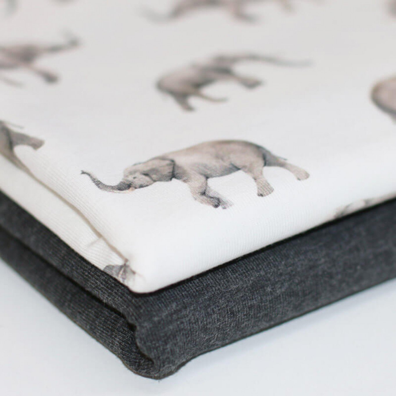 cotton jersey "Elephant Parade"