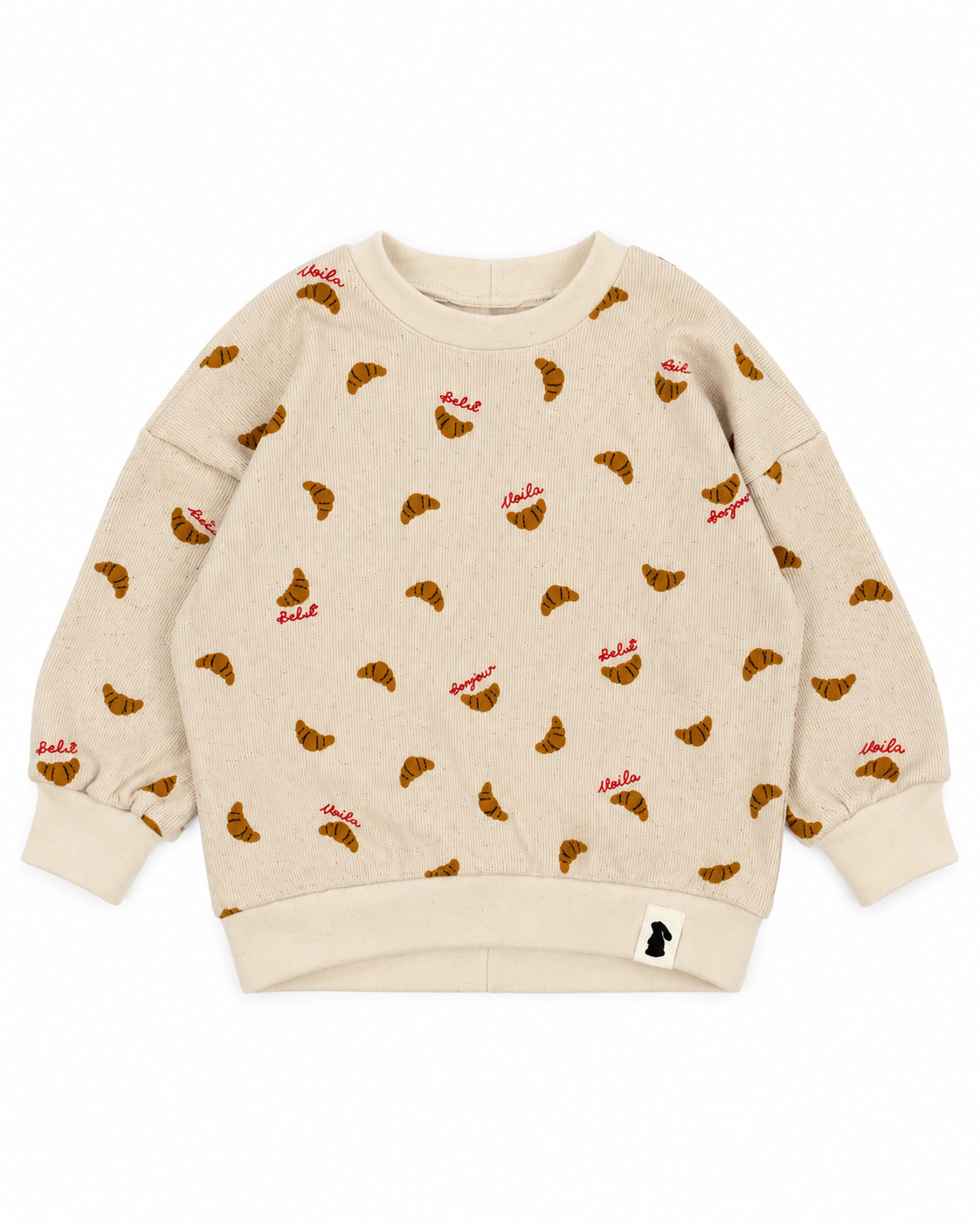 Rib-Sweater Croissant | Fix&Fertig