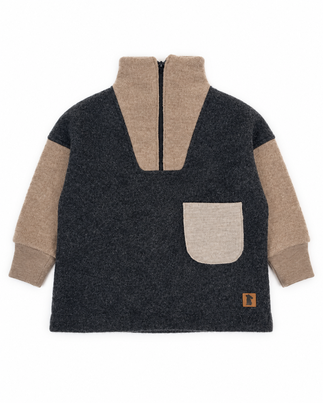 Troyer Merino Anthrazit | Fix&Fertig