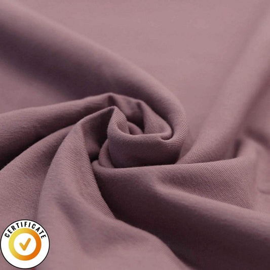 Baumwolljersey "Altlila" (Bio)