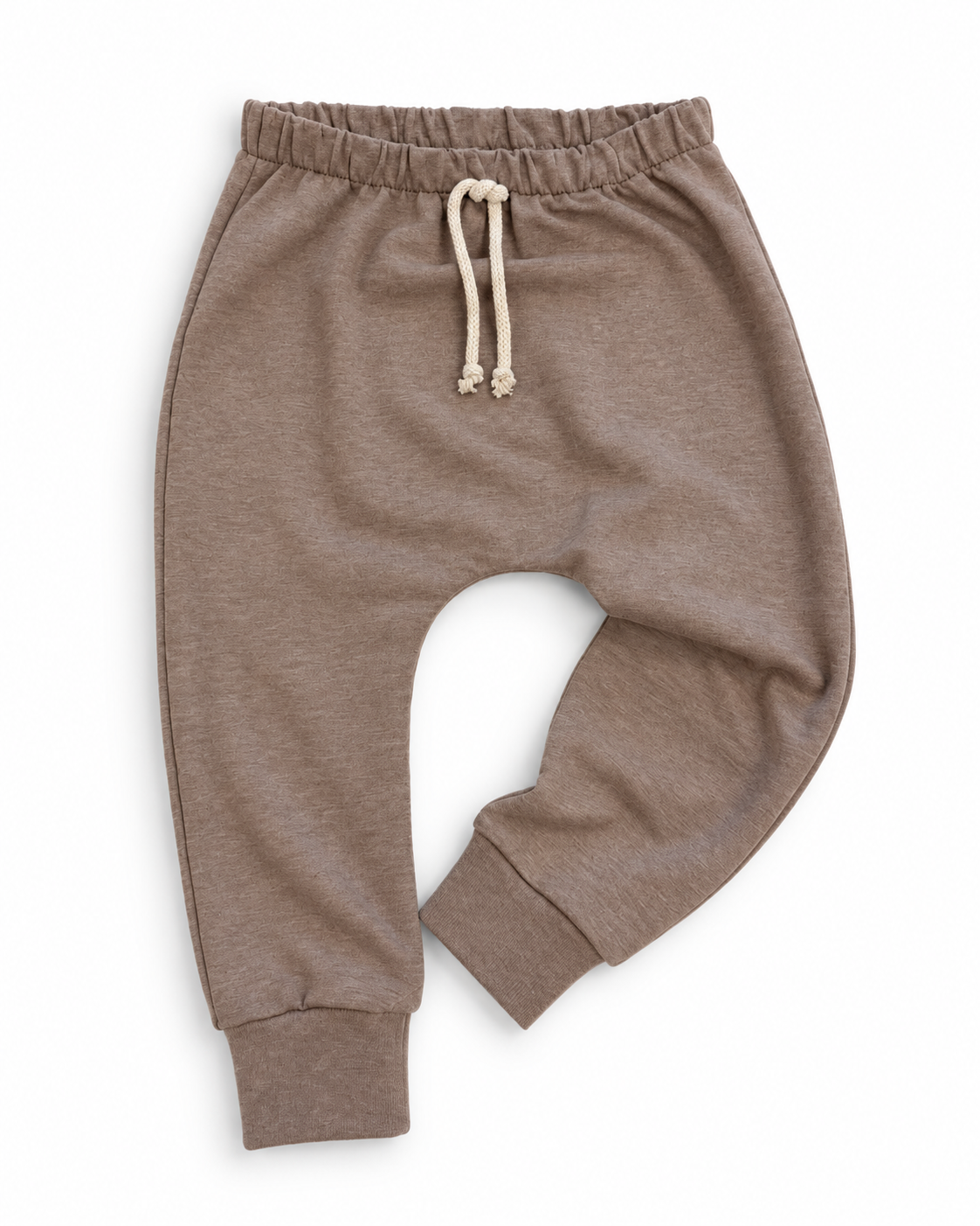 Baggypants Dunkelbeige mel. | Fix&Fertig
