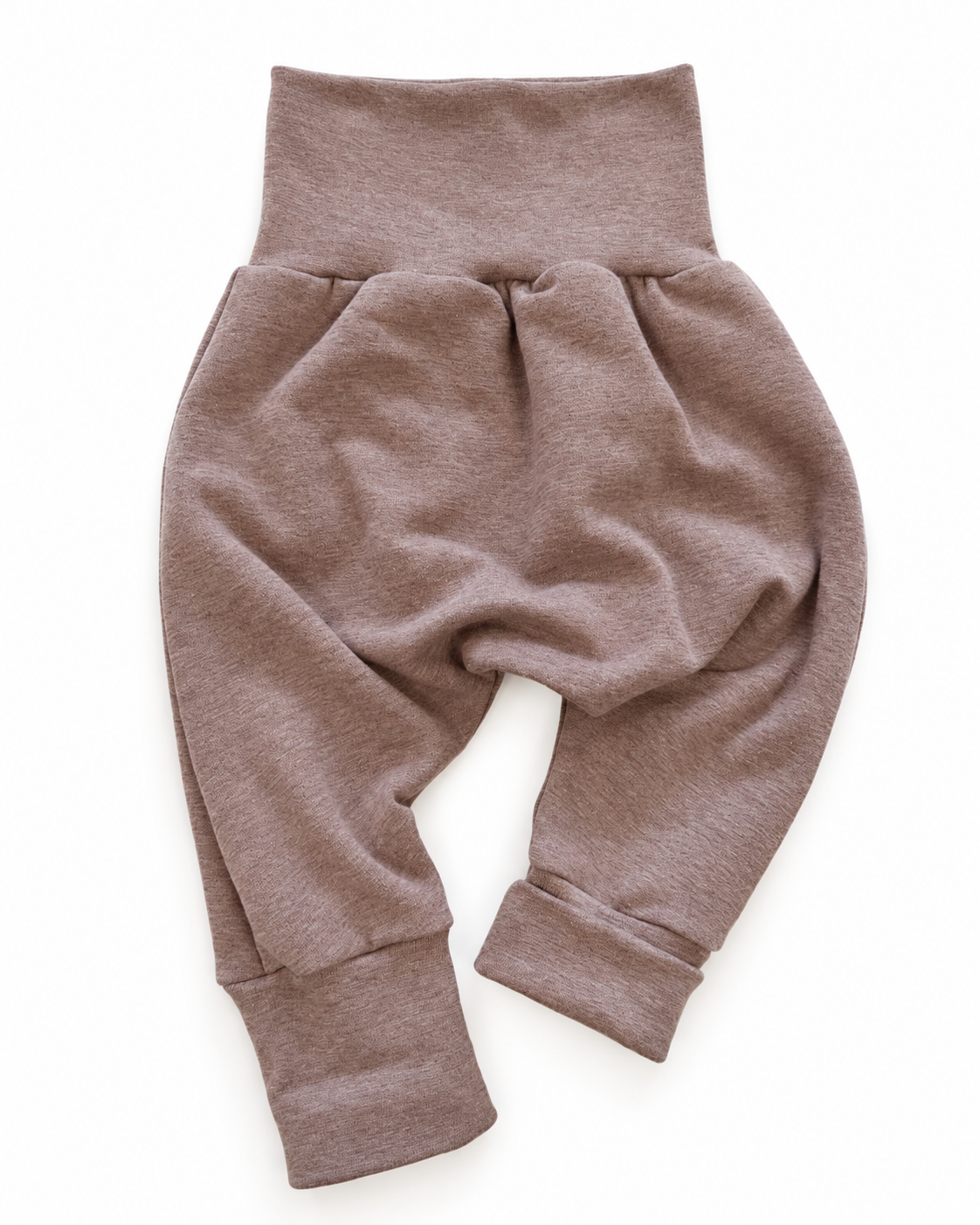 Pumphose Sweat Dunkelbeige mel.| Fix&Fertig