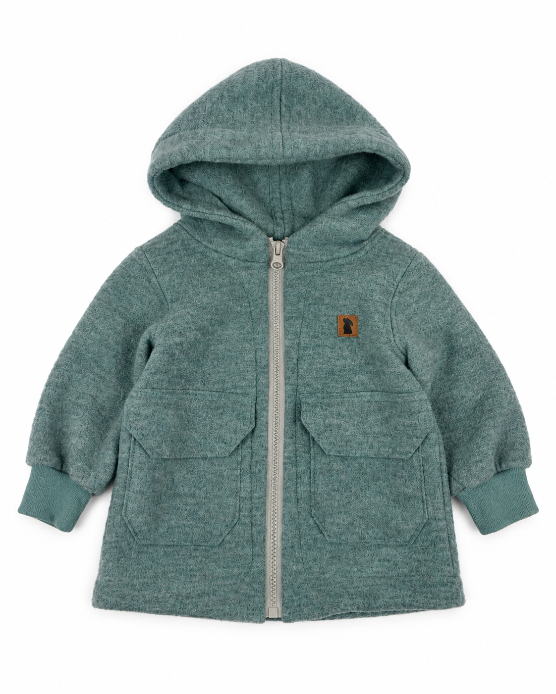 Jacke Merino Mint ungefüttert | Fix&Fertig