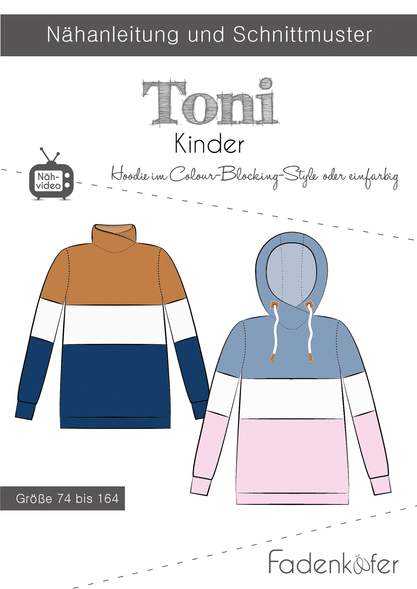 Thread Beetle "Toni - Children" (paper pattern)