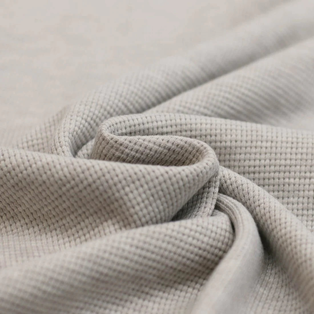 waffle knit "mottled beige"