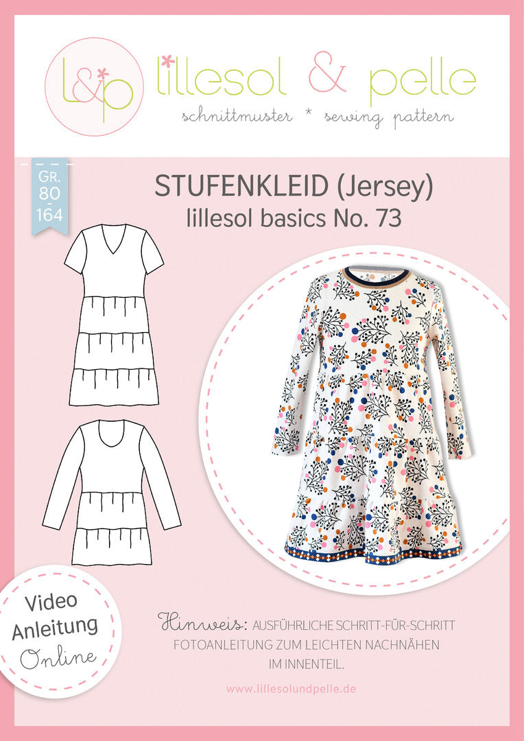 Lillesol & Pelle Tiered Dress (Paper Pattern)