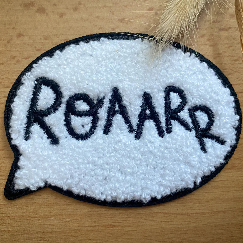 Chenille Patch Roaarr