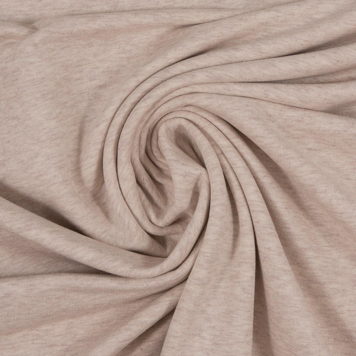 French Terry "Light beige mottled" (Swafing Maike melange)