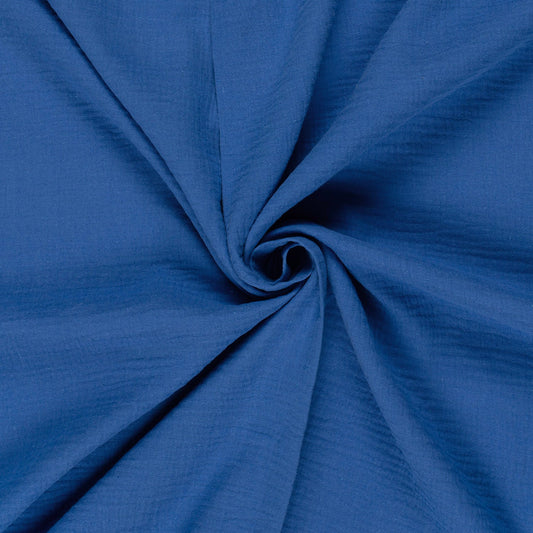 Musselin Royalblau