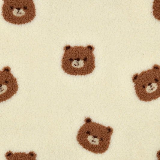 teddy fleece "Beige"