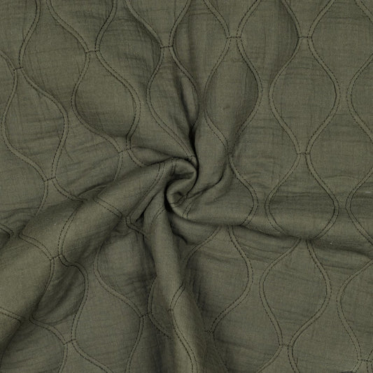 Stepp-Musselin "Khaki"