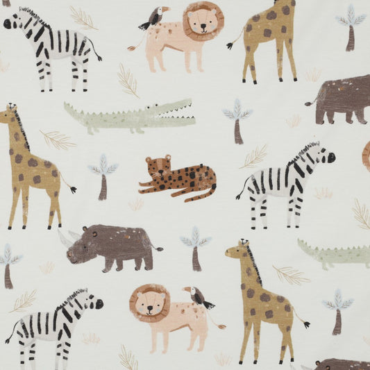 Baumwolljersey "Safarifriends"