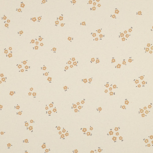 Ribjersey "Naturals - Blume" (Bio)