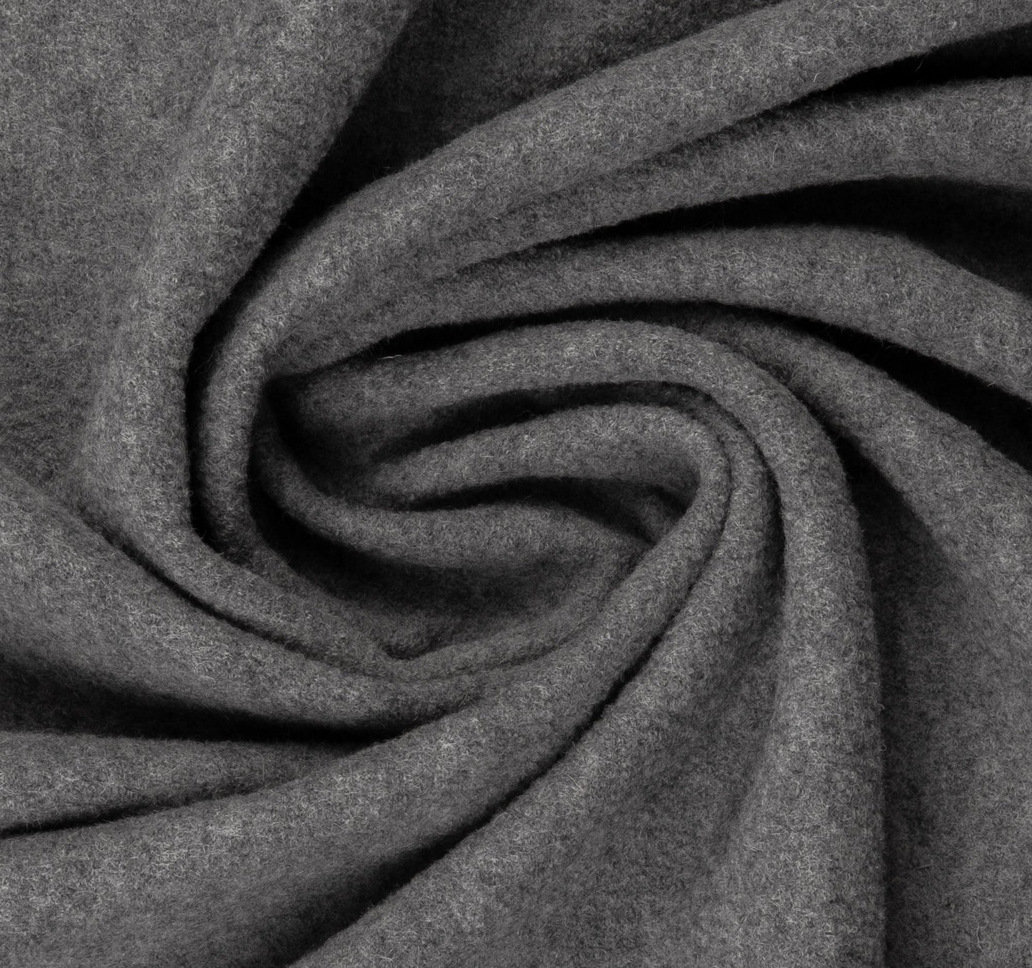 Wool Felt Merino - Medium Grey Mottled