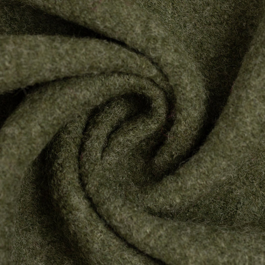 Wool felt - khaki mottled