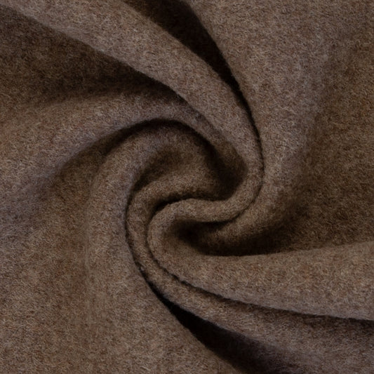 Wollfleece "Dunkelbeige meliert" (Swafing Nena)