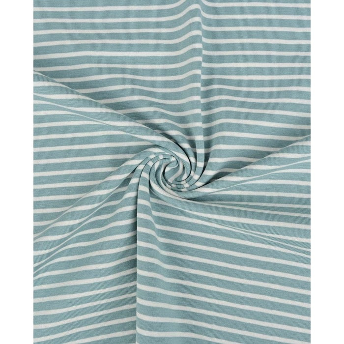 Jersey Streifen Altmint