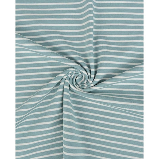 Jersey Streifen Altmint