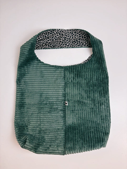 Boho-Bag Dunkelgrün - Leo