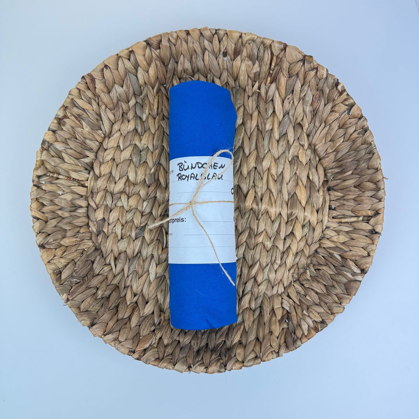 0,5m Bündchen Royalblau | Rest