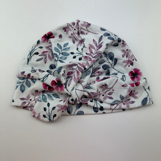 Turban "Ribjersey Lilablüte" KU 50