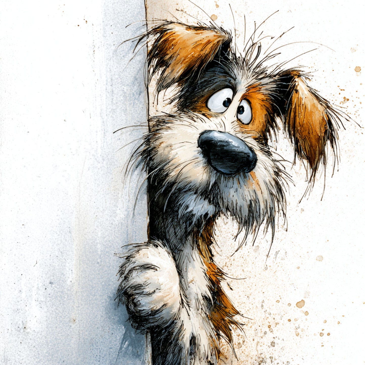 Bügelbild Hund