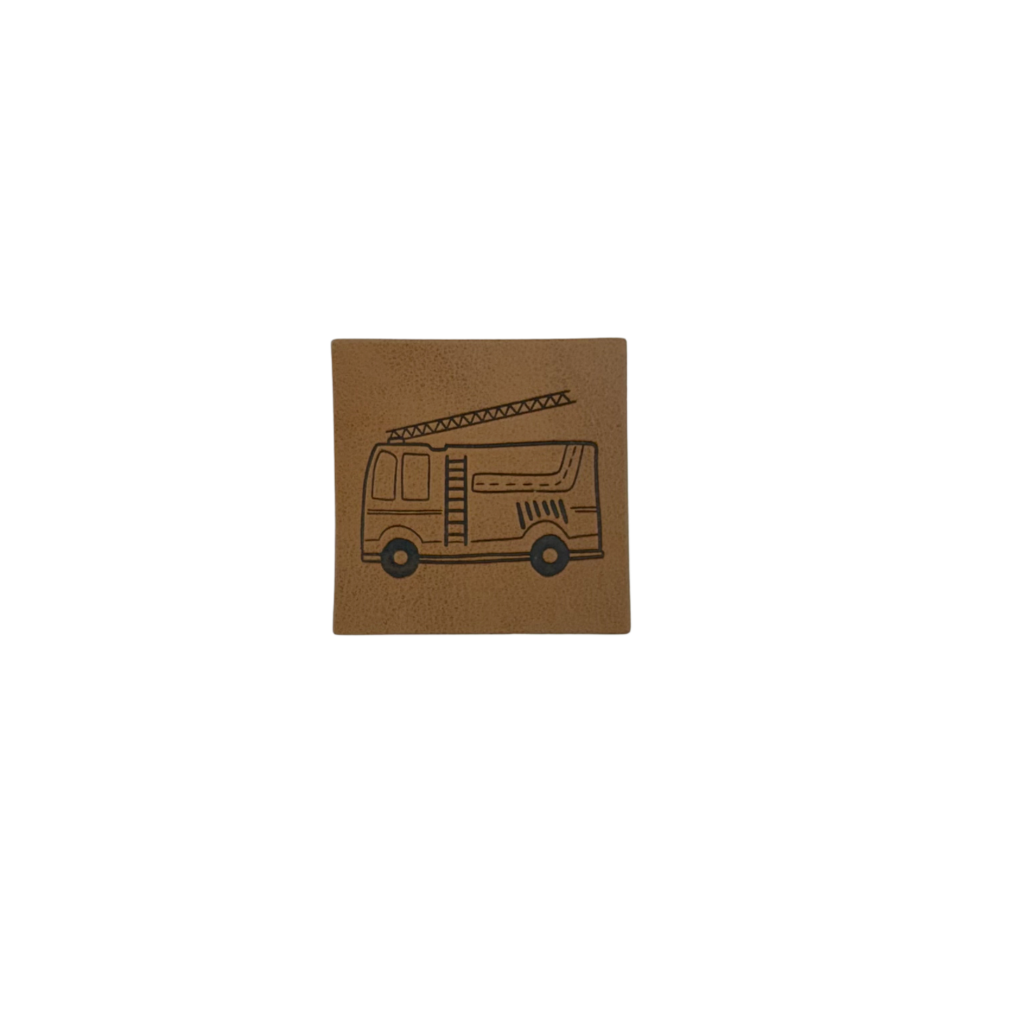 Kunstlederlabel "Feuerwehr"