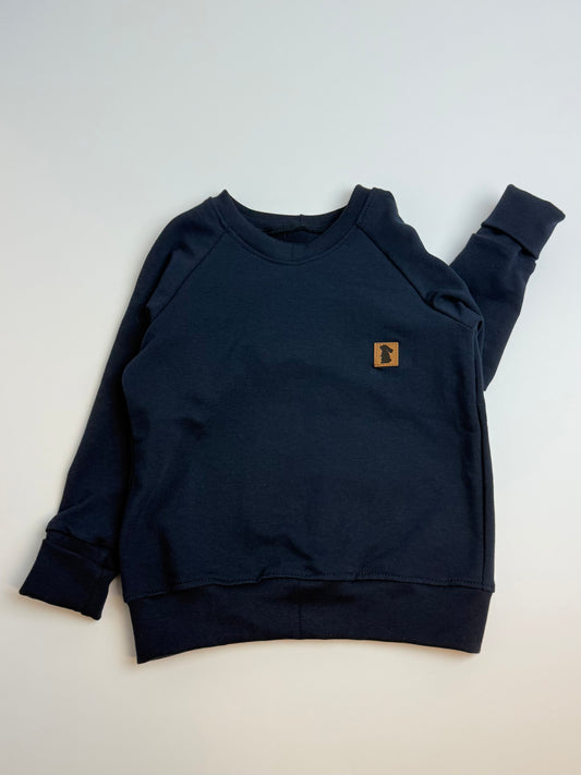 Raglan-Sweater Dunkelblau