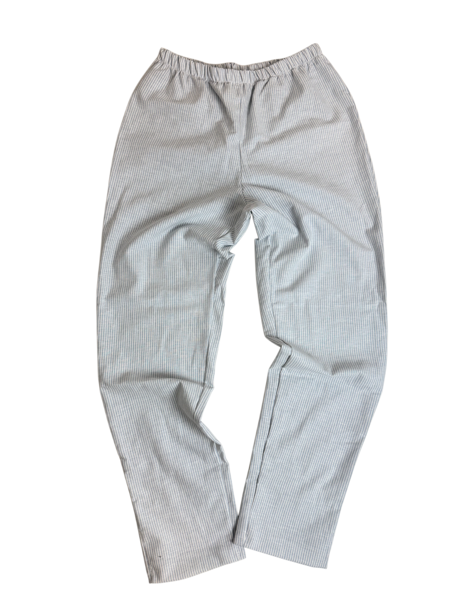 Leinenhose Damen Stripes Hellblau LAST PIECES