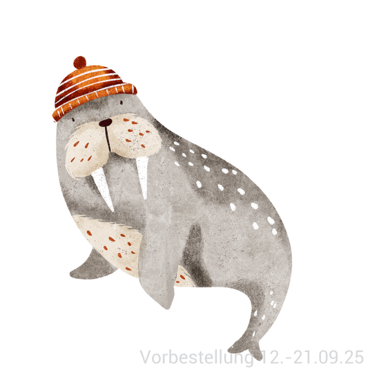 Bügelbild "Mr. Walross" - Vorbestellung