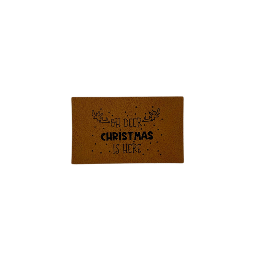 artificial leather label "Schildkröte"