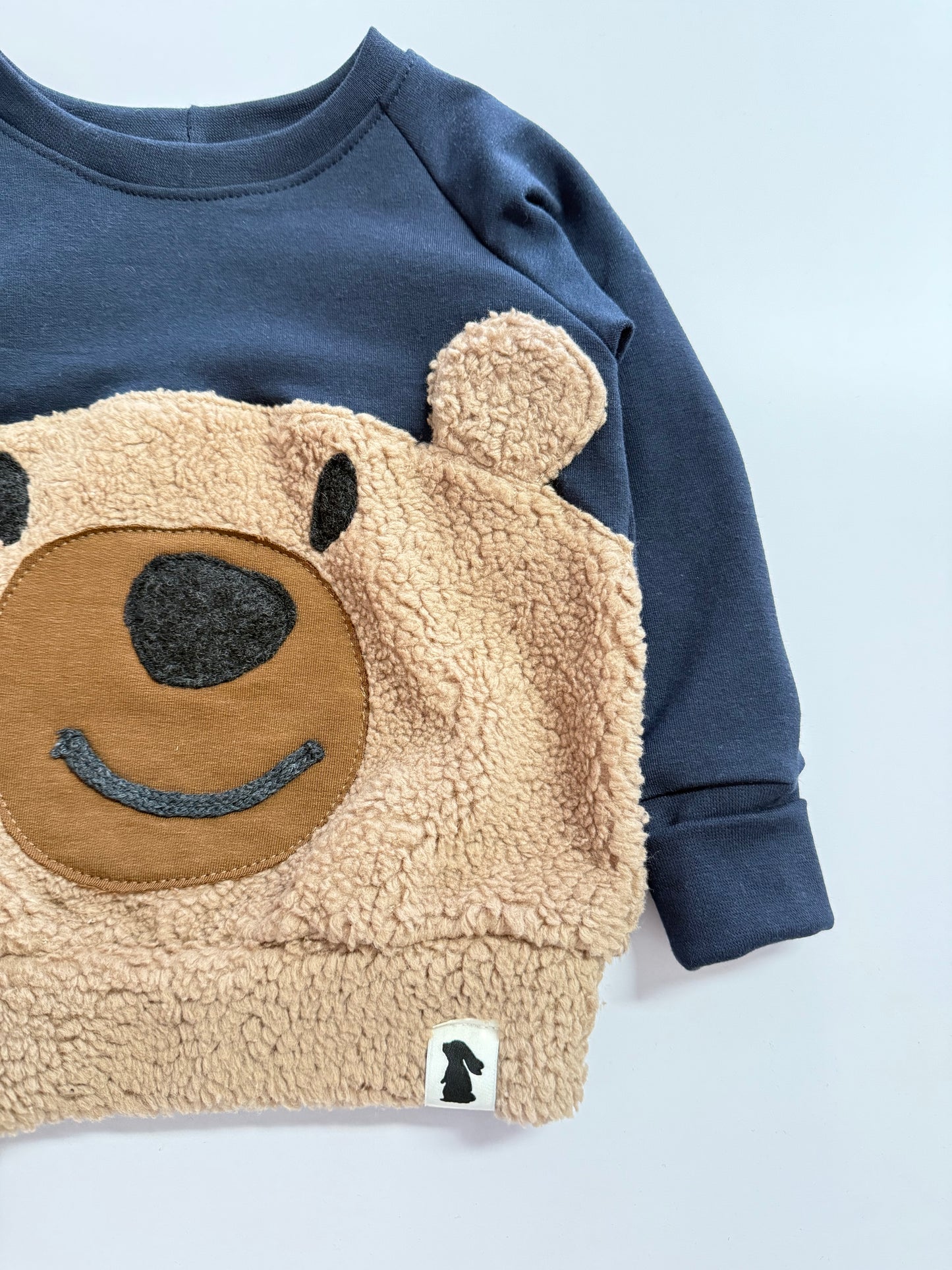 Teddy-Sweater Milo - Dunkelblau