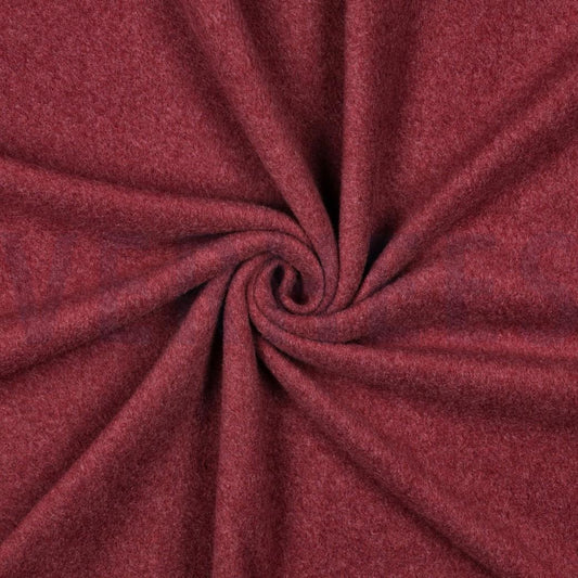 Baumwollfleece - Rot Bio | DauerVB