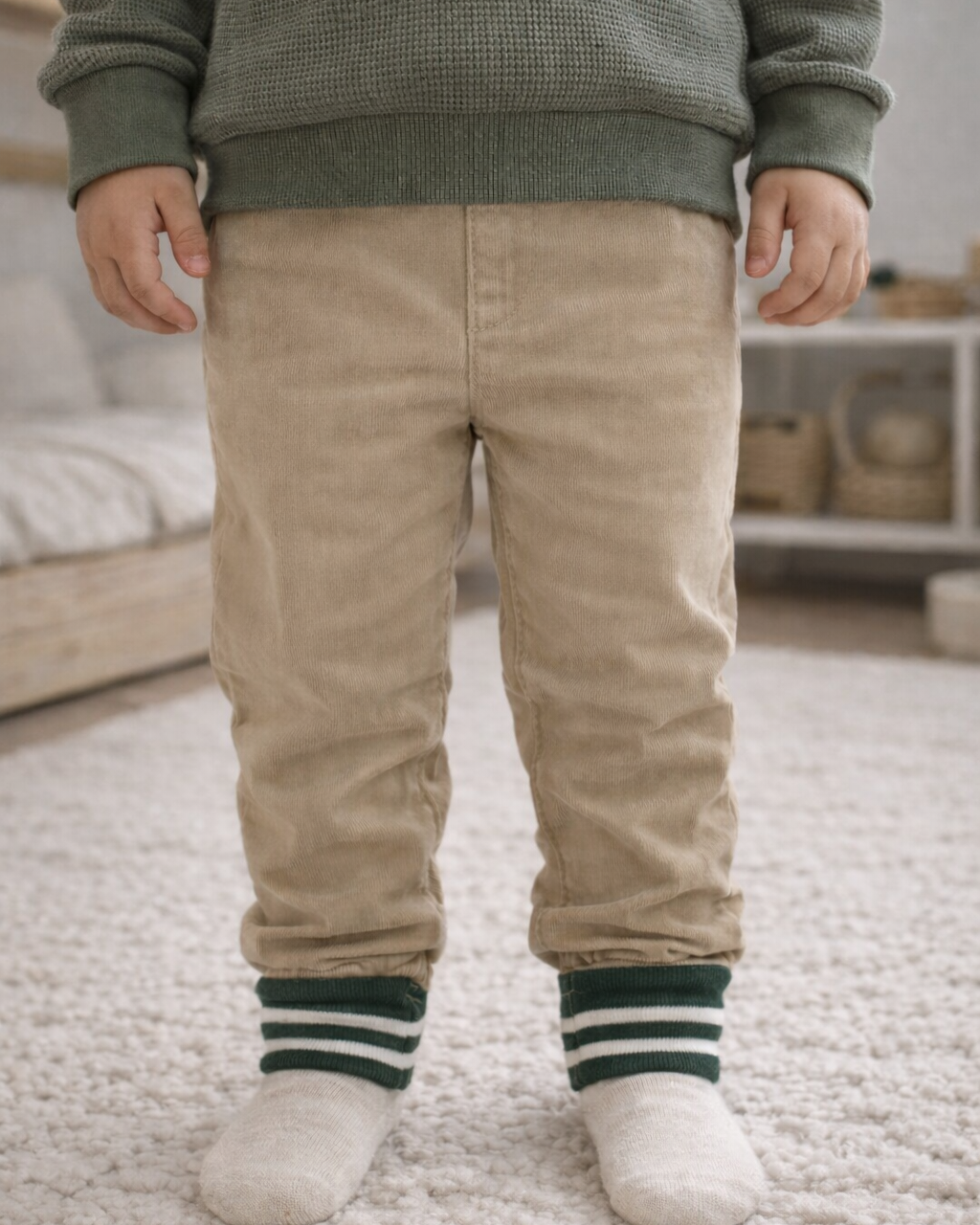 Cordhose "Beige"