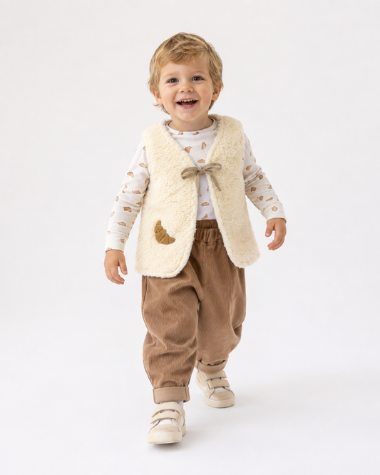 Teddyweste Croissant | Limited