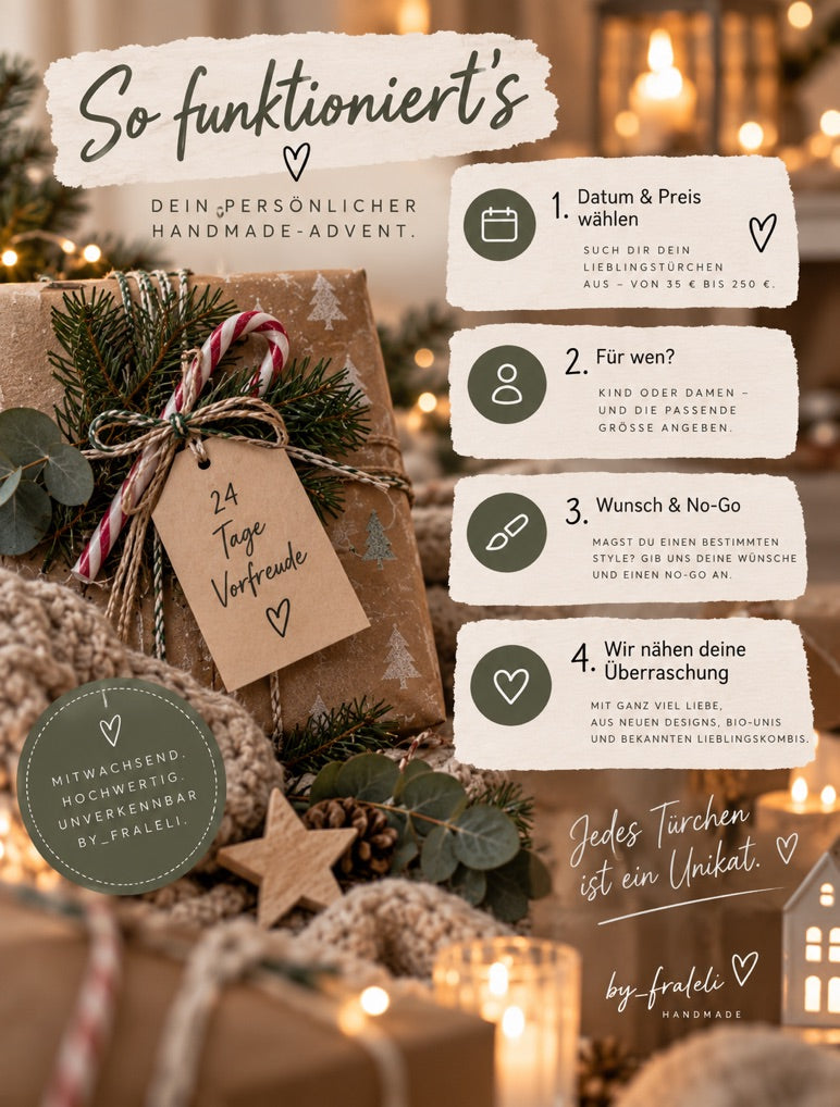 Handmade-Advent – dein persönliches Adventstürchen | by_fraleli