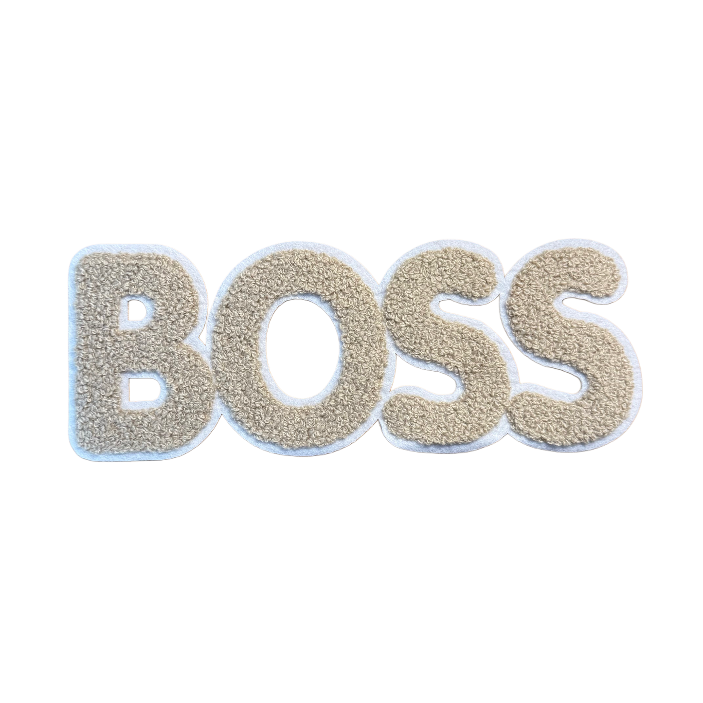 Chenille Patch "Boss" (Groß)