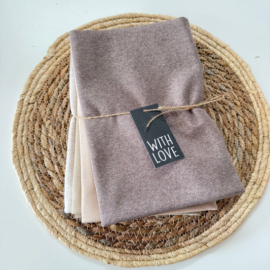 Bündchen-Paket Beige